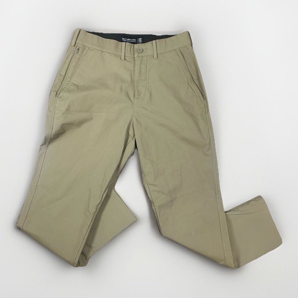 Abercrombie & Fitch Pants Mens Size 28 Athletic Traveler Skinny Taper Stretch